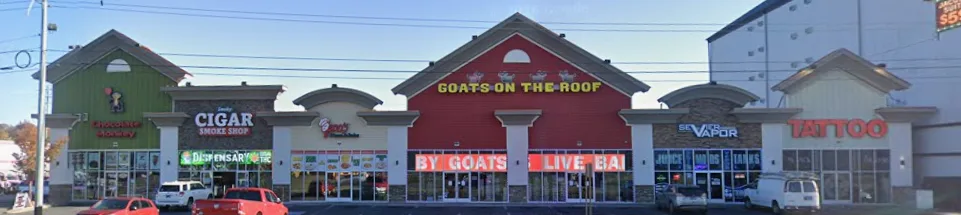 Pigeon Forge retail strip exterior